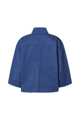 Katje - Canvas light jacket I Workwear blue 2 - Rabens Saloner