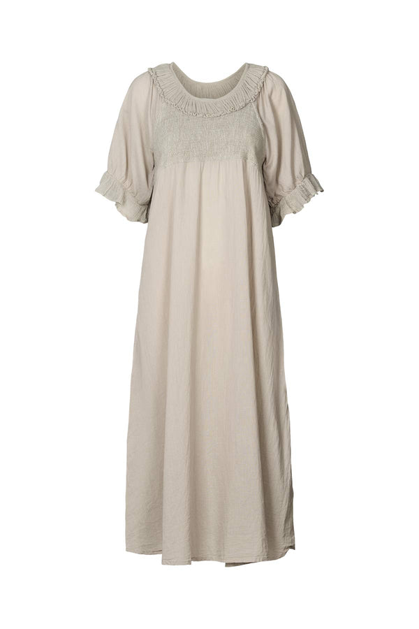 Cotton long angel dress - Dorothea I Sandy Sandy XS 1 - Rabens Saloner