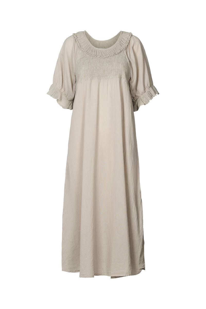Cotton long angel dress - Dorothea I Sandy Sandy XS 1 - Rabens Saloner