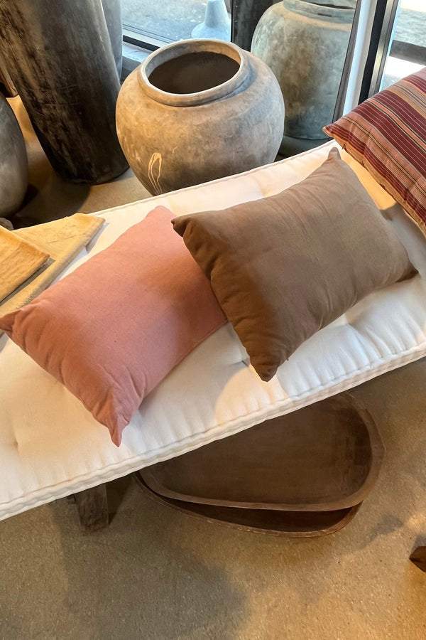 Cotton pillow - Rabens Apartment I Brown 2 - Rabens Saloner