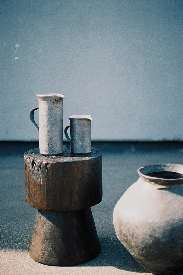 Handmade Ceramic Jug I Large - Visby Ceramics I Dark 1 - Rabens Saloner