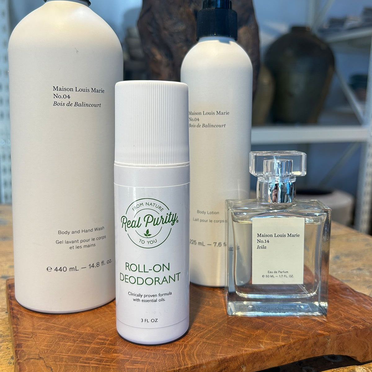 Roll On Deodorant Real Purity I White