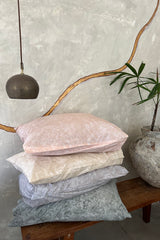 Marbled pillow sham - Pillow sham 60x63 cm I Sage