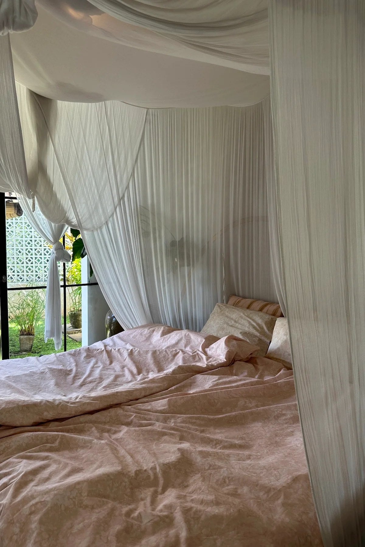 Flutter duvet cover - Duvet cover 140x200 cm I Rose    1 - Rabens Saloner