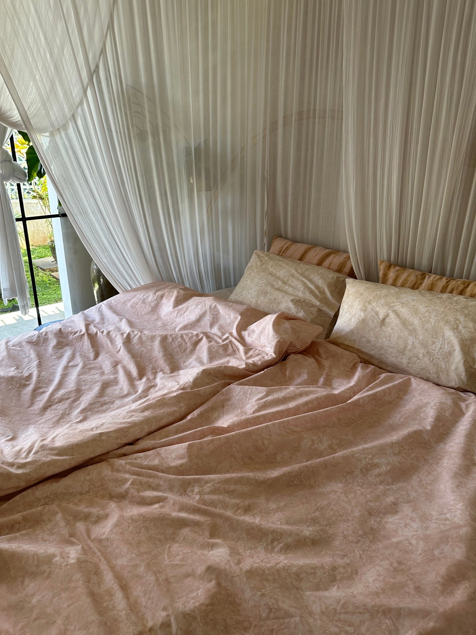 Flutter duvet cover - Duvet cover 140x200 cm I Rose    2 - Rabens Saloner