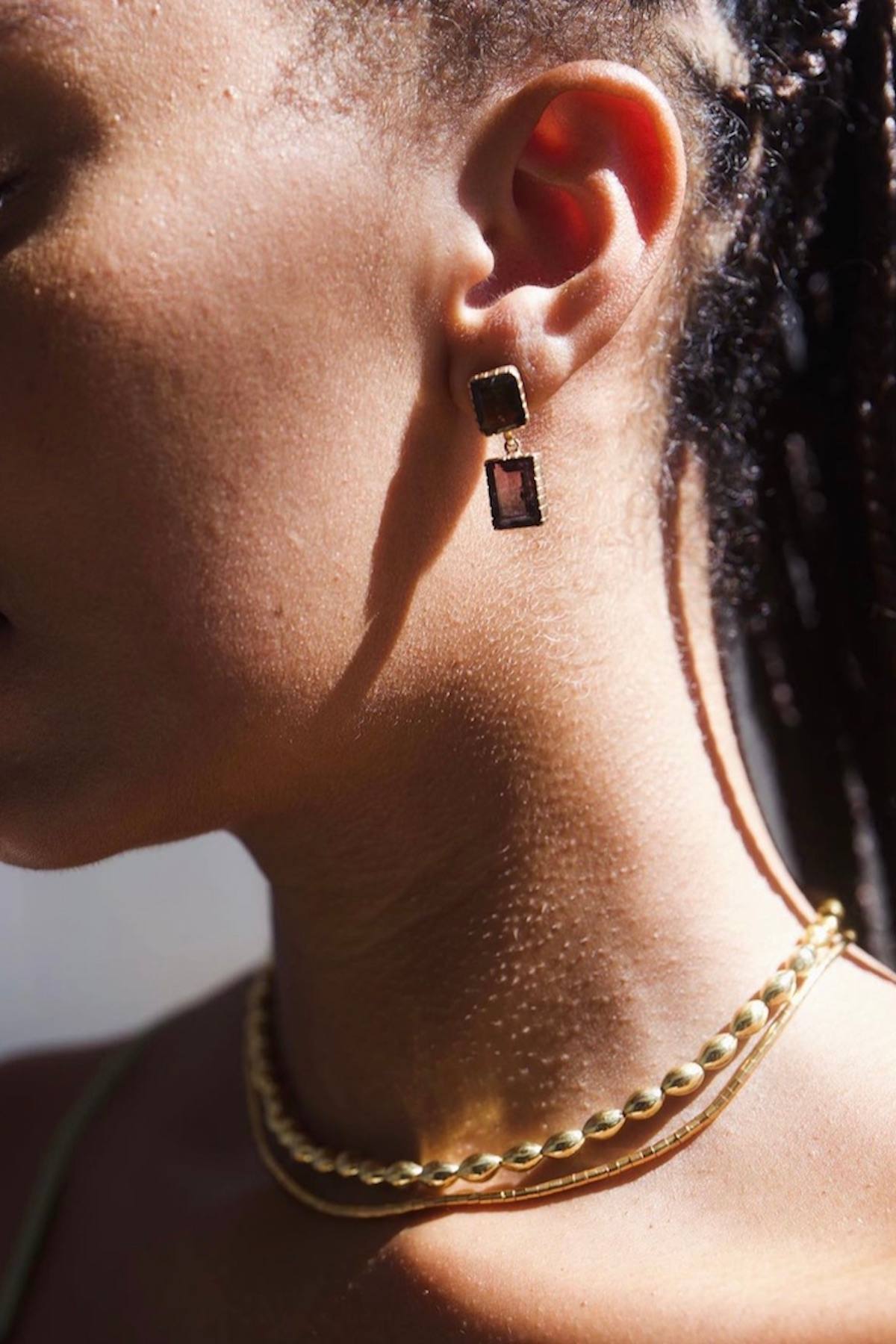 Rice Bead Necklace - Nafsu I Gold 2 - Rabens Saloner