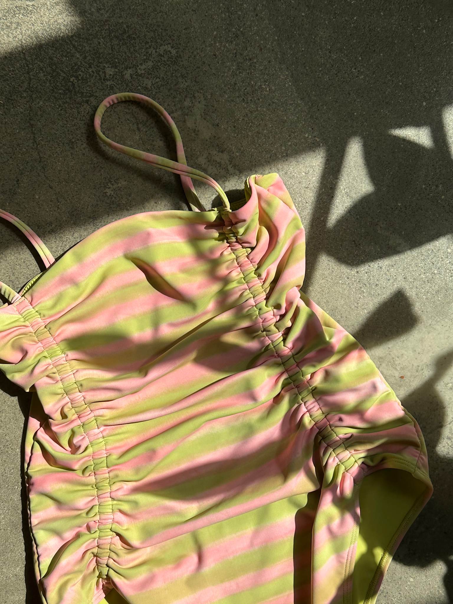 Blurred line swimsuit - Sali I Lime combo