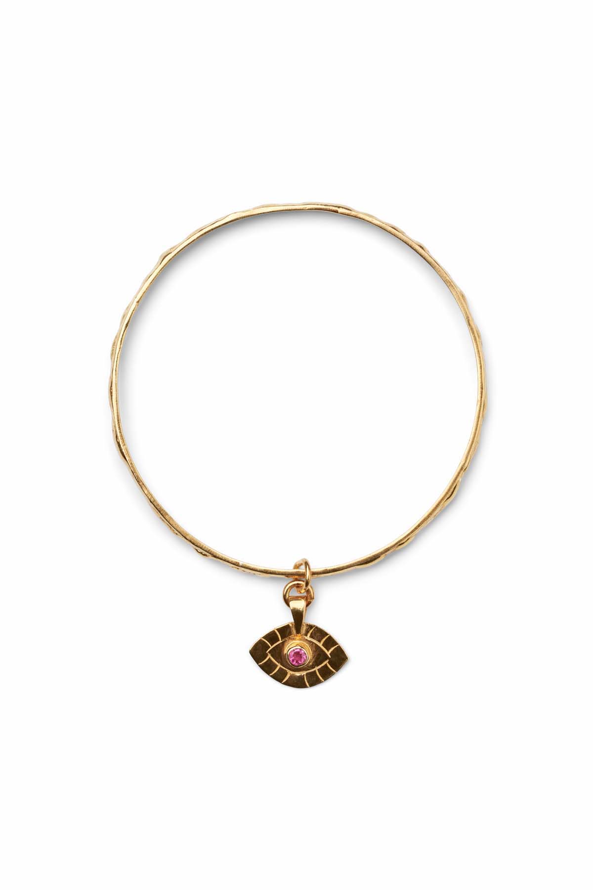 Nafsu - Eye bangle I Purple stone Purple stone 3 - Rabens Saloner