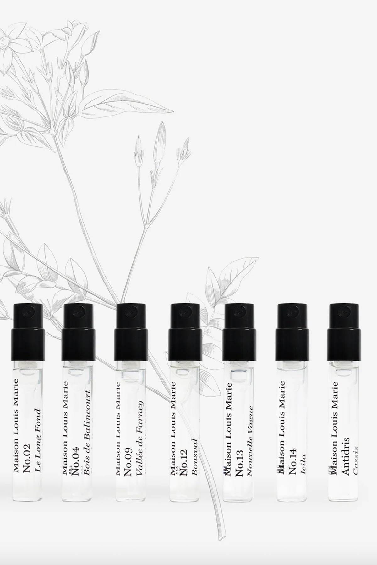 Eau de Parfume Sample - Maison Louis Marie I No. 02 Le Long Fond No. 02 Le Long Fond 1.5 ML 1 - Rabens Saloner