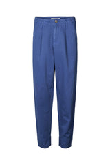 Raina - Canvas light pleat pant I Workwear blue Workwear blue XXS  7 - Rabens Saloner