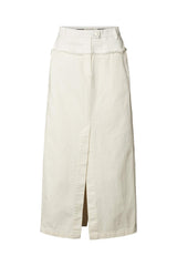 Rasmia - Duo canvas skirt I Ecru Ecru XS  3 - Rabens Saloner