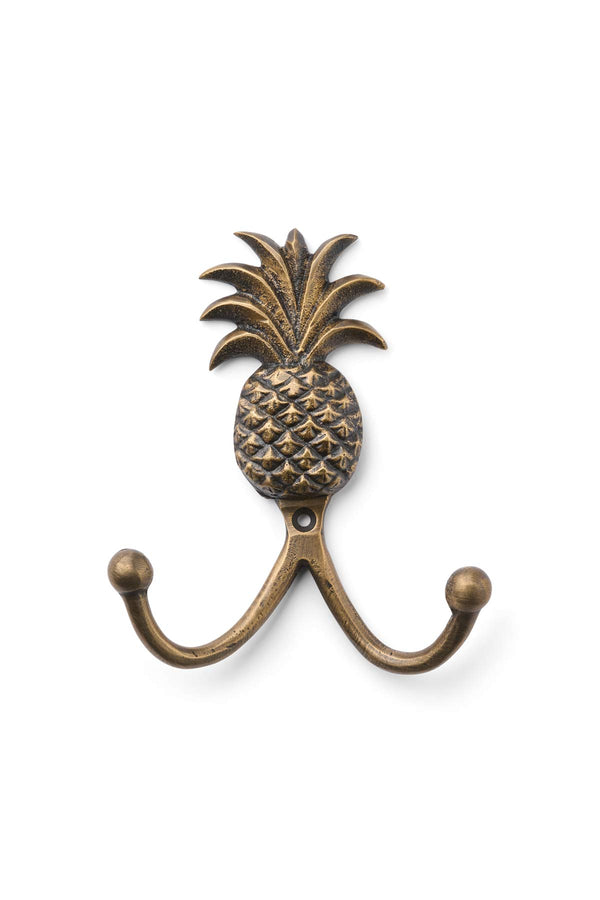 Pineapple w/ 2 hooks - Rabens Apartment I Matte Brass Matte Brass 1 - Rabens Saloner