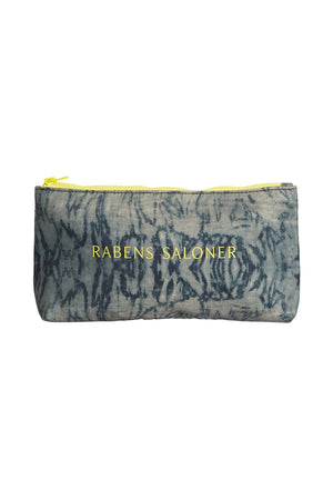 Minnie - Cosmetic tie-dye bag I Green Green O/S 1 - Rabens Saloner