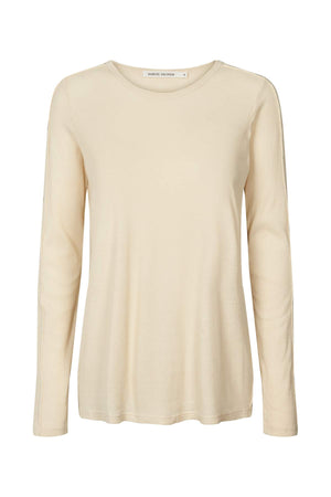 Jacka - Jersey long sleeve top I Chalk Chalk XS  3 - Rabens Saloner