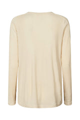 Jacka - Jersey long sleeve top I Chalk    4 - Rabens Saloner