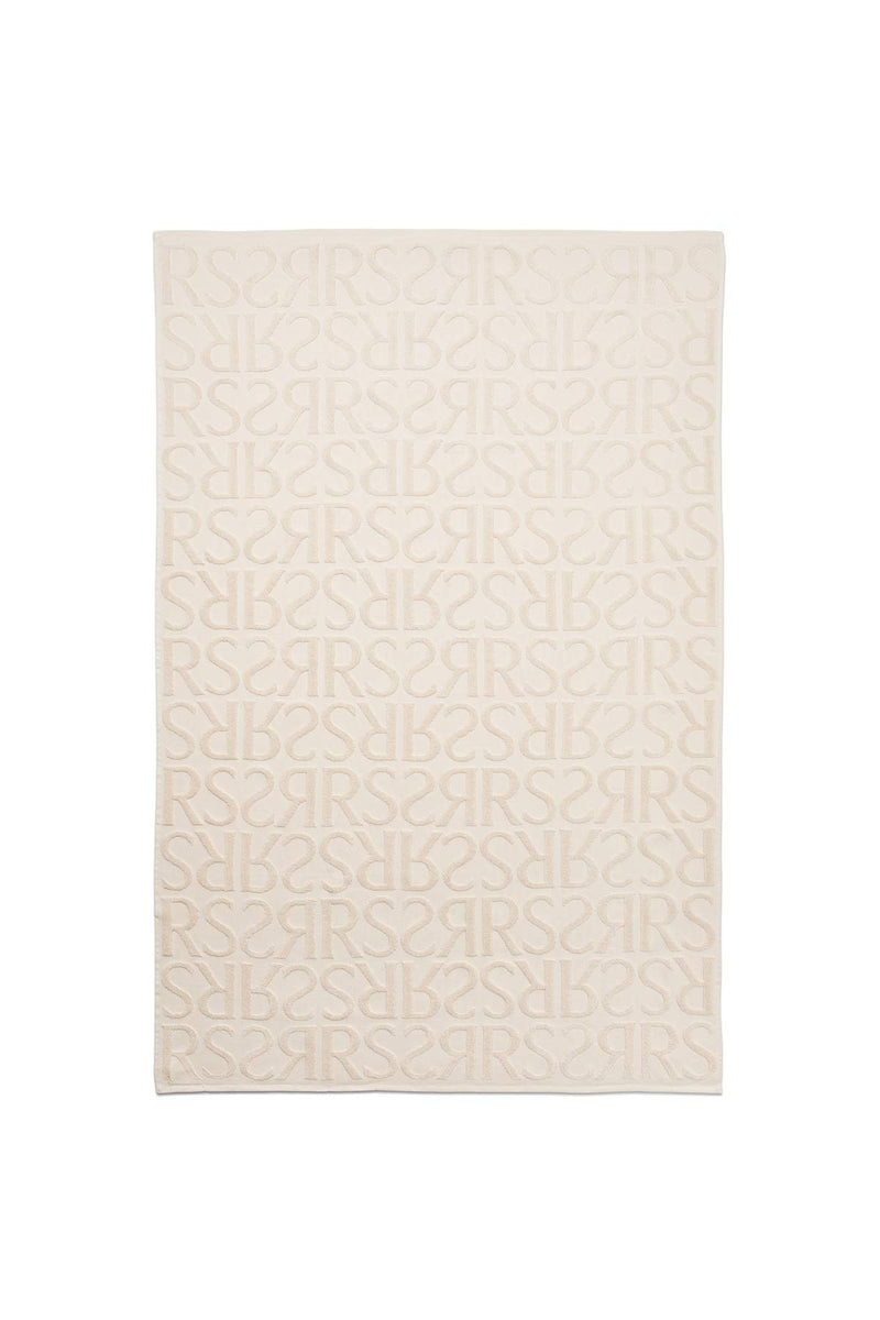 Monogram bath towel - Bath towel 100x150 cm I Ivory Ivory 100x150cm 3 - Rabens Saloner