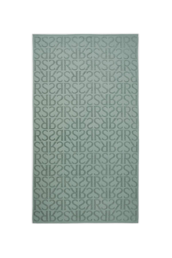 Monogram beach towel - Beach towel 100x180 cm I Sage Sage 100x180cm 1 - Rabens Saloner