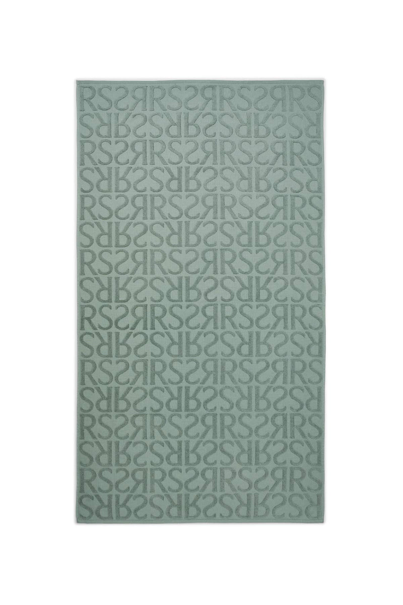 Monogram beach towel - Beach towel 100x180 cm I Sage Sage 100x180cm 1 - Rabens Saloner