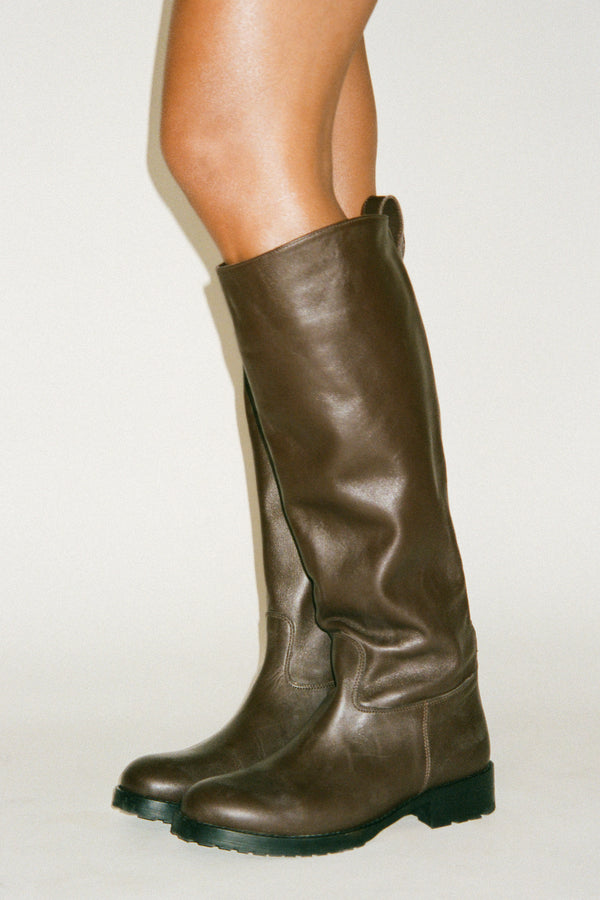 Marit - Leather riding boot 1 - Rabens Saloner