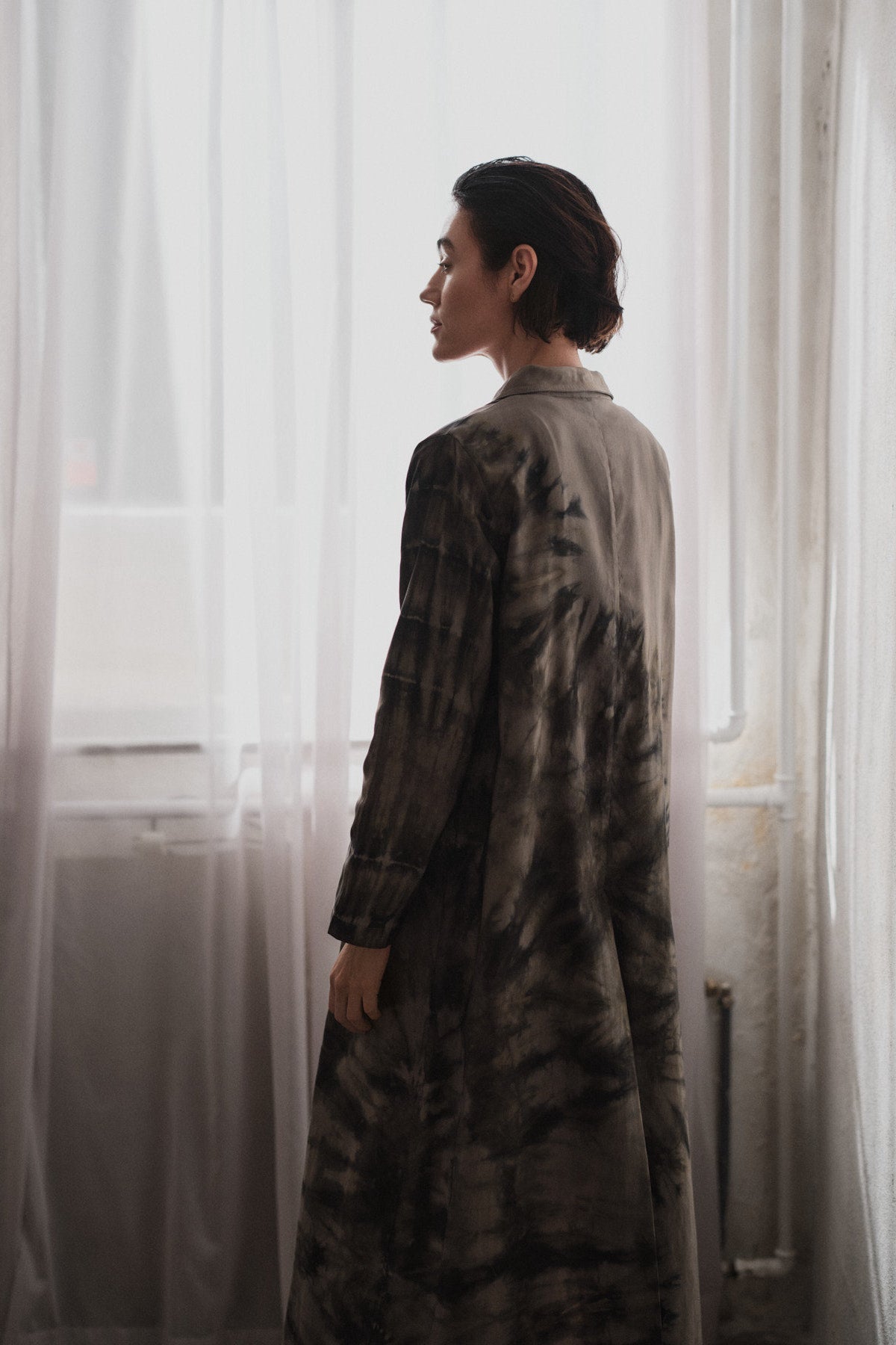 Celine - Lava long coat I Grey green combo 10 - Rabens Saloner