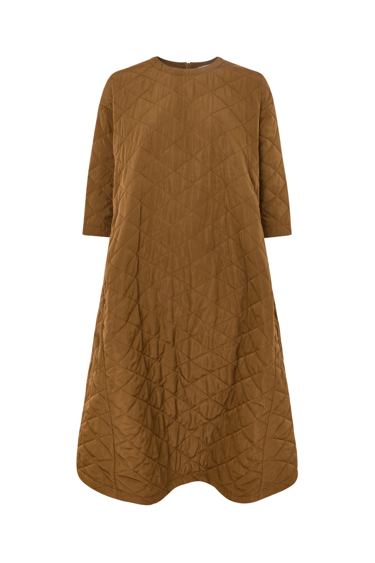 Pamala - Tech quilt dress I Chestnut Chestnut XS 3 - Rabens Saloner