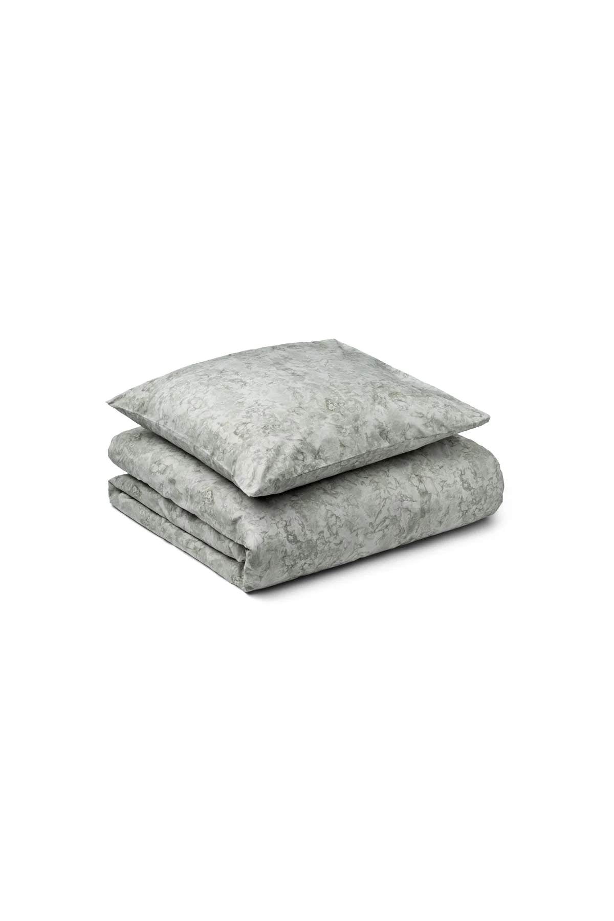 Marbled duvet cover - Duvet cover 140x200 cm I Sage Sage 140x200cm 1 - Rabens Saloner