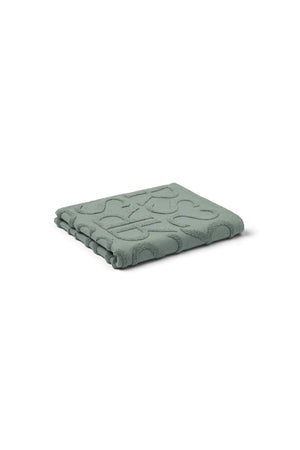 Monogram hand towel - Hand towel 50x80 cm I Sage Sage 50x80cm  3 - Rabens Saloner