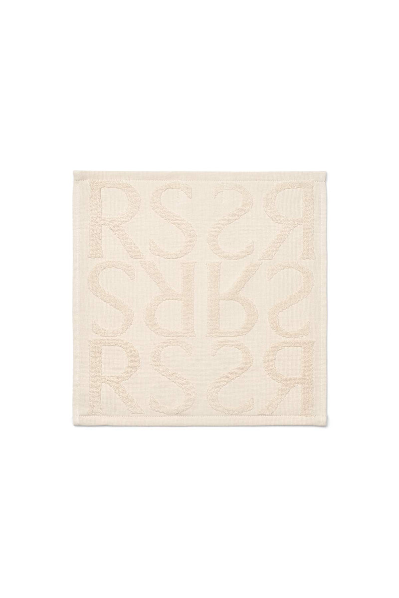 Monogram wash cloth - Wash cloth 30x30 cm I Ivory Ivory 30x30cm 3 - Rabens Saloner