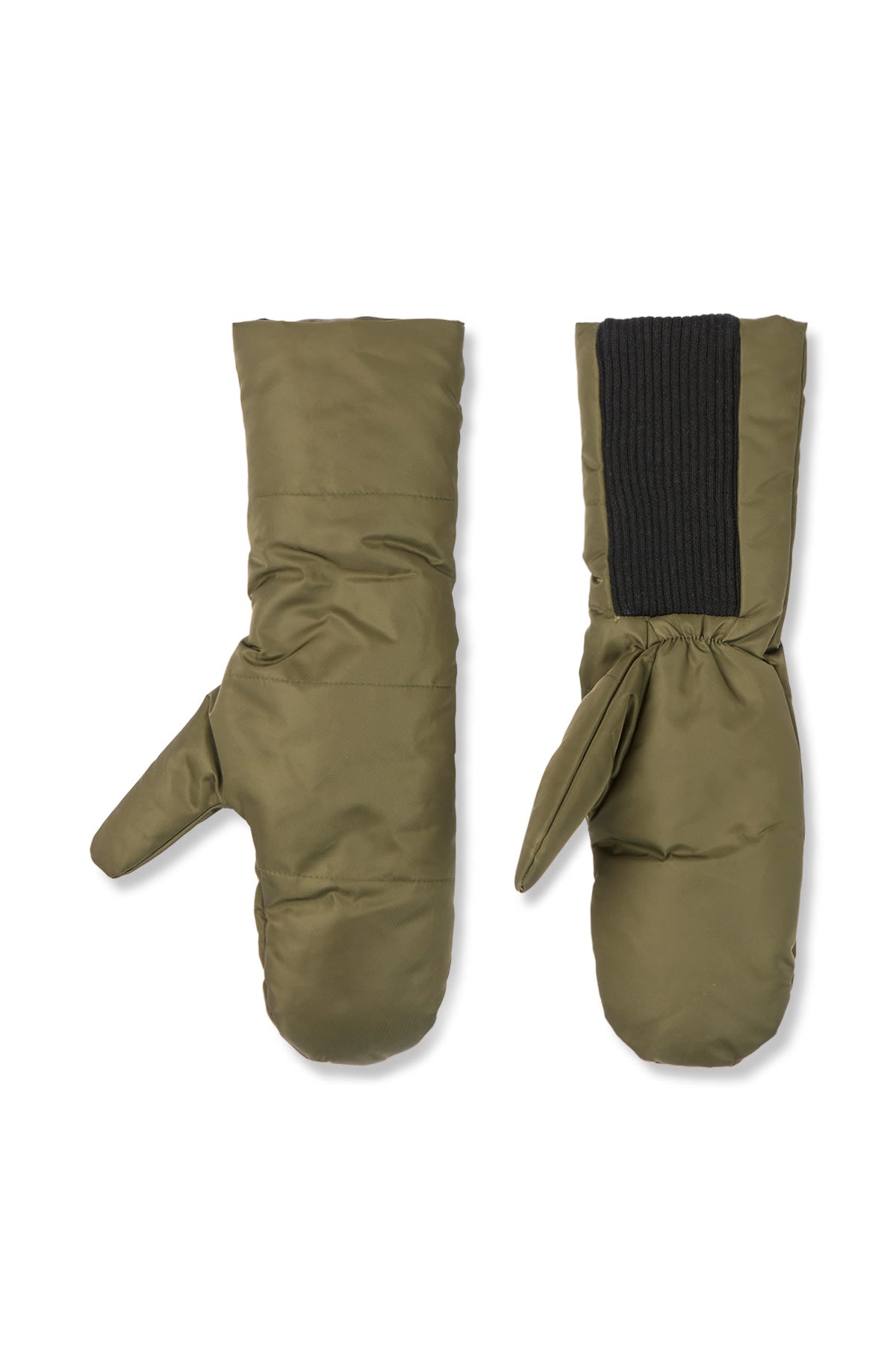 Rola - Padded tech mittens I Olive night Olive night O/S 1 - Rabens Saloner