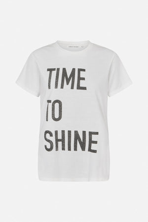 Ambla - Time to shine t-shirt I Chalk Chalk XS 4 - Rabens Saloner