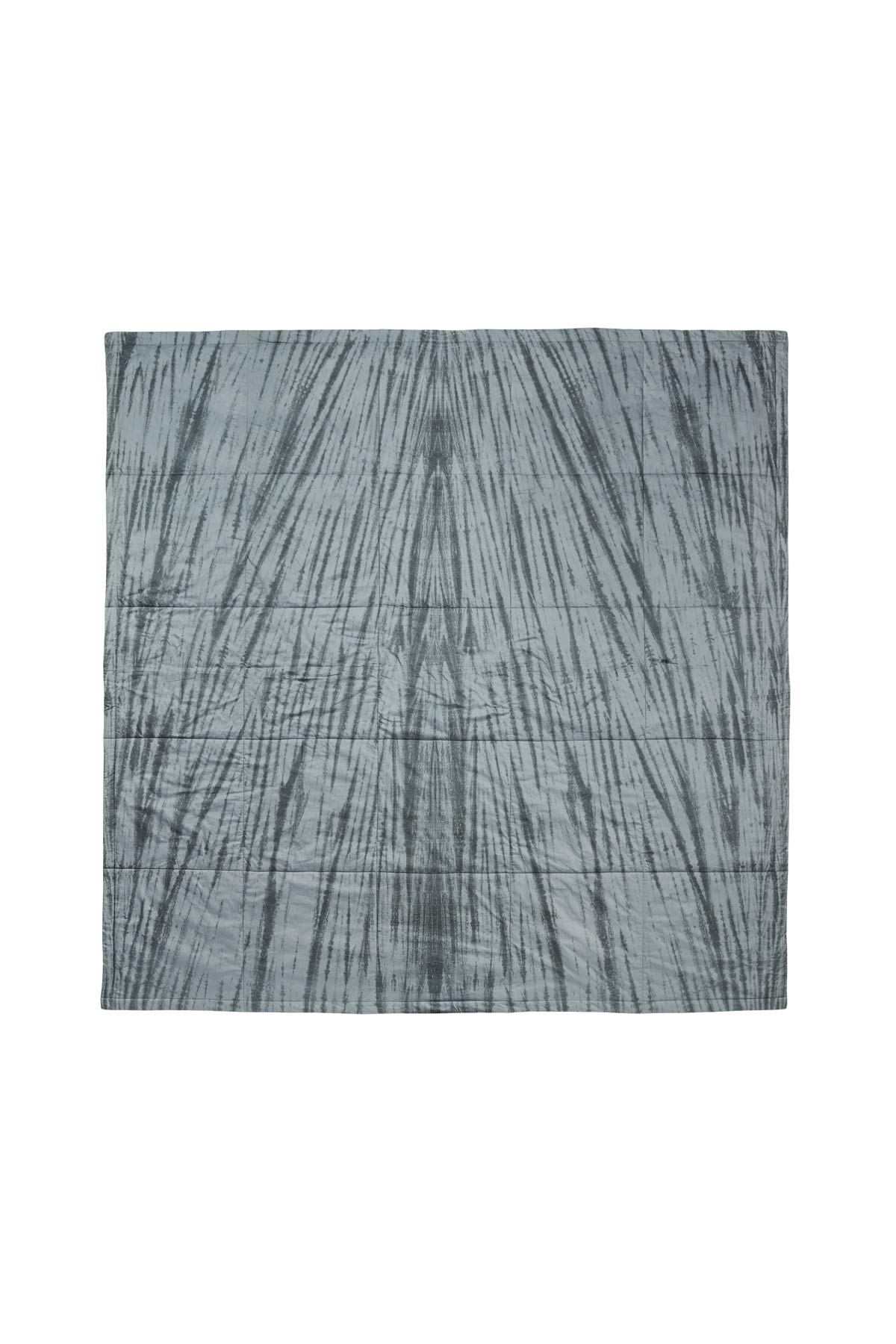 Tie-dye bed cover - Bed cover 270x270 cm I Grey combo 1 - Rabens Saloner