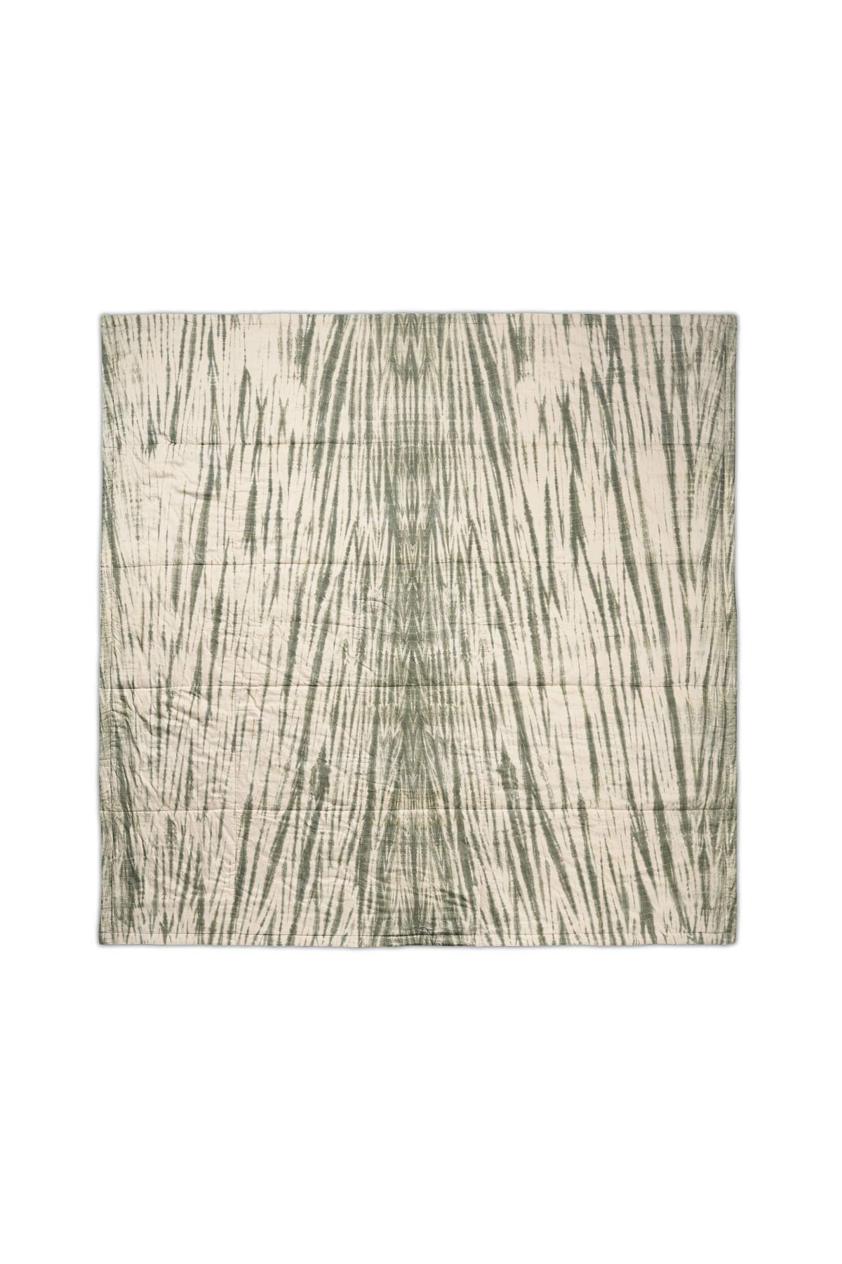 Tie-dye bed cover - Bed cover 270x270 cm I Sage combo 2 - Rabens Saloner