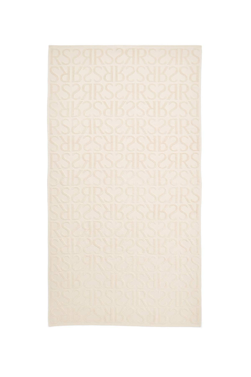 Monogram beach towel - Beach towel 100x180 cm I Ivory Ivory 100x180cm  2 - Rabens Saloner