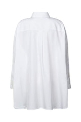 Noah - Poplin oversized shirt I White 2 - Rabens Saloner