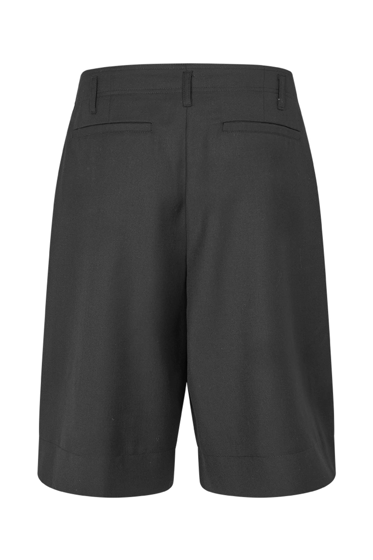 Feliza - Smooth tailoring shorts I Black 5 - Rabens Saloner