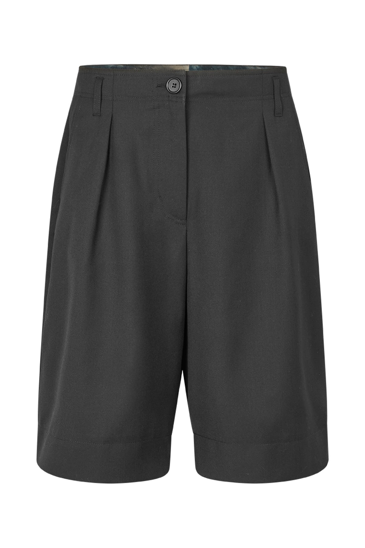 Feliza - Smooth tailoring shorts I Black Black XS 4 - Rabens Saloner