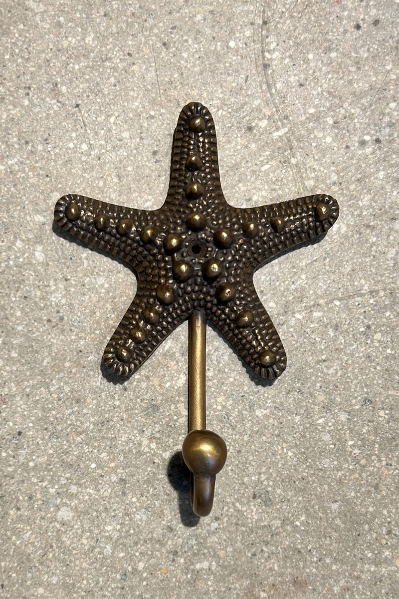 Starfish hook Large - Rabens Apartment I Matte Brass 2 - Rabens Saloner