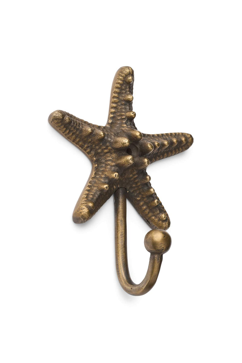 Starfish Hook Small - Rabens Apartment I Matte Brass 1 - Rabens Saloner