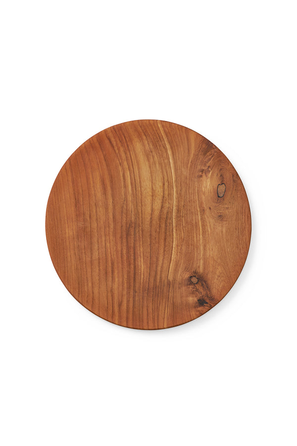 Wooden Plate - Plate 30 cm I Brown Wood