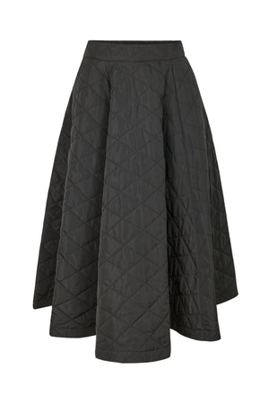 Bisharo - Tech quilt full skirt I Black Black XS 4 - Rabens Saloner