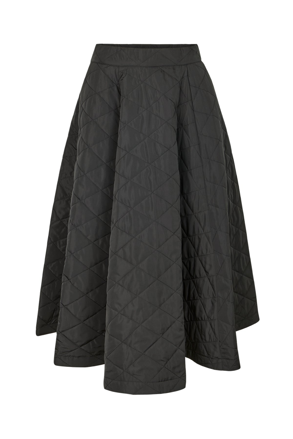 Bisharo - Tech quilt full skirt I Black Black XS 4 - Rabens Saloner