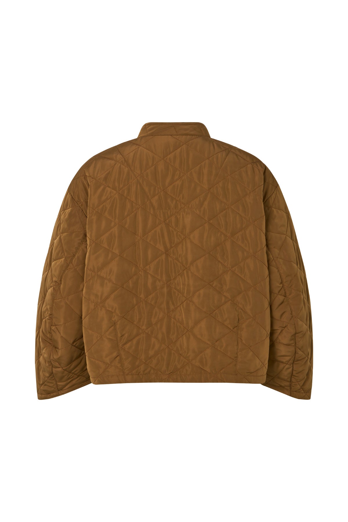 Rhea - Tech quilt jacket I Chestnut 5 - Rabens Saloner