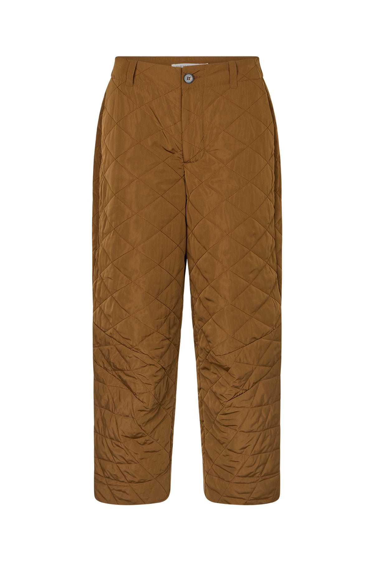 October - Tech quilt shaped pants I Chestnut Chestnut XS 4 - Rabens Saloner