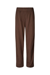 Bether - Cotton dbl comfy pant Chocolate XS  7 - Rabens Saloner