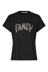 Ambla - Fancy t shirt I Faded black Faded black XS  1 - Rabens Saloner