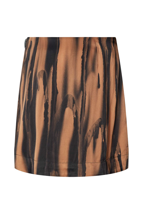 Azalea - Mottled short skirt I Latte combo    2 - Rabens Saloner