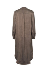 Suffi - Streamline shirt dress I Granite/Oatmeal combo    4 - Rabens Saloner
