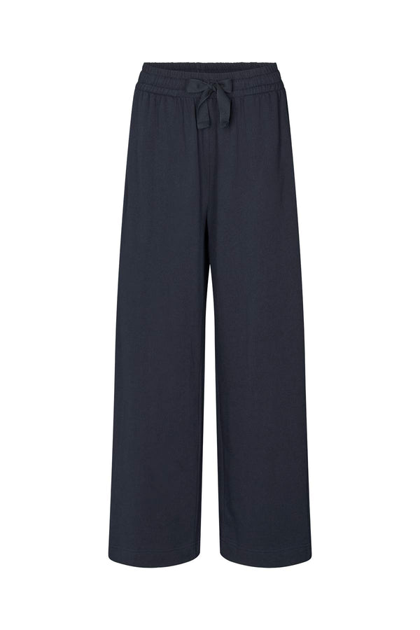 Calla - Light stretch relaxed pants I Navy Navy XS 2 - Rabens Saloner