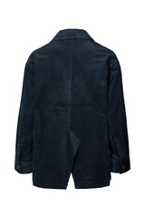 Carmeline - Corduroy jacket I Dark navy    2 - Rabens Saloner