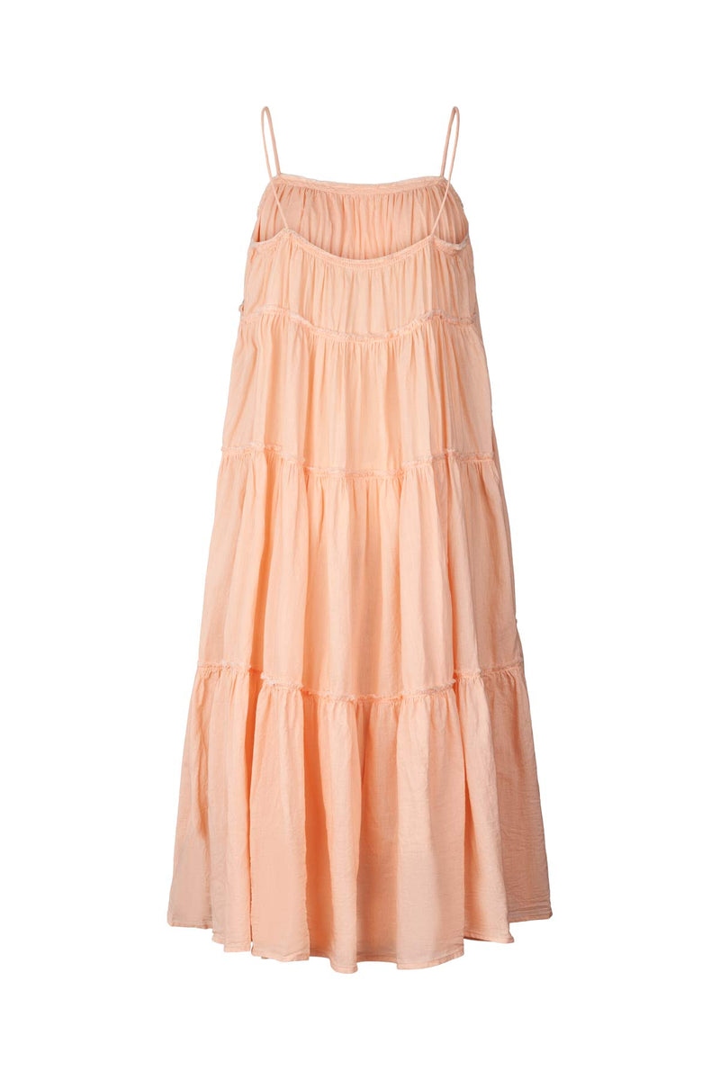 Kadie - Cotton string dress I Tangerine